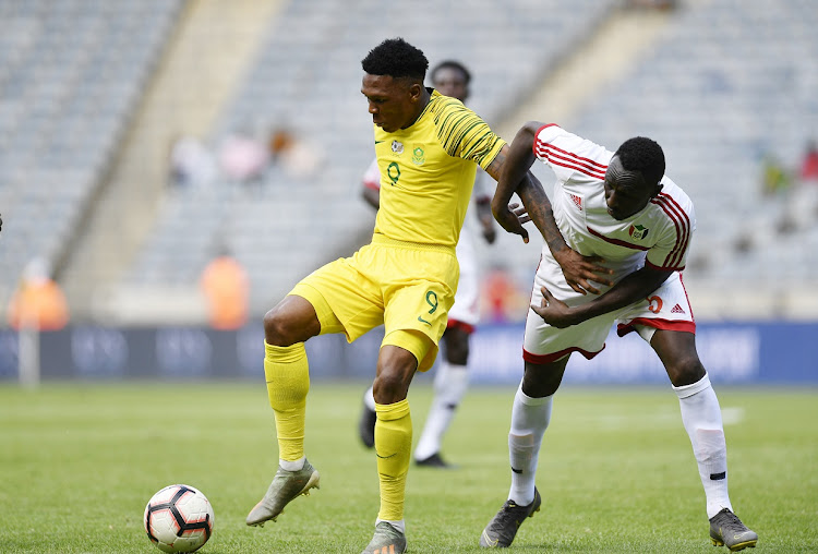 Lebo Mothiba of SA during the 2021 Africa Cup of Nations qualifiers against Sudan at Orlando Stadium on November 17 2019.