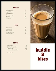 Huddle And Bites menu 2