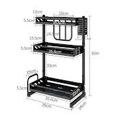 Kệ Gia Vị 3 Tầng Thẳng Sơn Tĩnh Điện