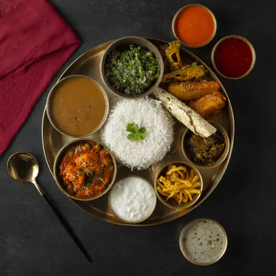 Thakali Thali Mushroom Serves 1