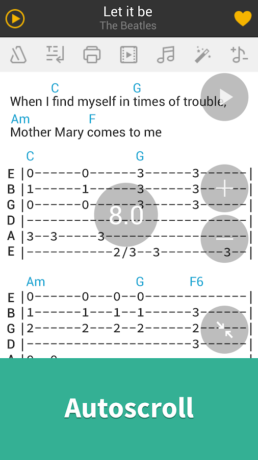    Ultimate Guitar Tabs & Chords- screenshot  