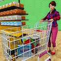 Pretend Supermarket shopping icon