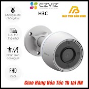 Camera Ngoài Trời Ezviz H3C 2Mp 1080P - Camera Wifi Thông Minh - Hàng Chính Hãng