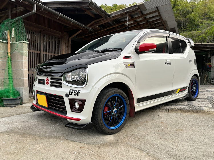 アルトワークスのアルトワークスha36s・PORMIDO・テイクオフ/TAKE OFF・DIYに関するカスタム事例の投稿画像2枚目