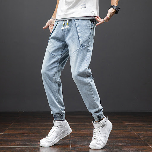 Title 4, Mens Simple Binding Sports Loose Casual Pants ...