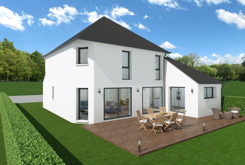  Vente Terrain + Maison - Terrain : 998m² - Maison : 136m² à Chemillé-sur-Dême (37370) 