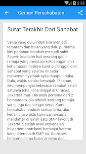 Cerpen Persahabatan Sejati(圖6)-速報App