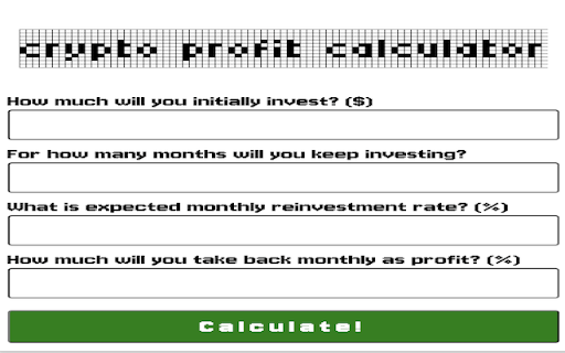 Crypto Profit Calculator