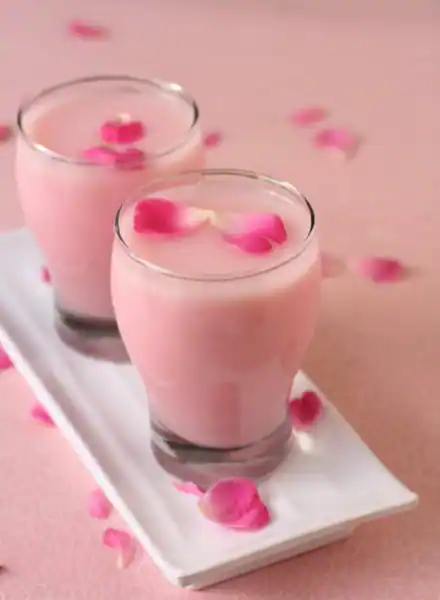 Rose Milk Thick Milkshake