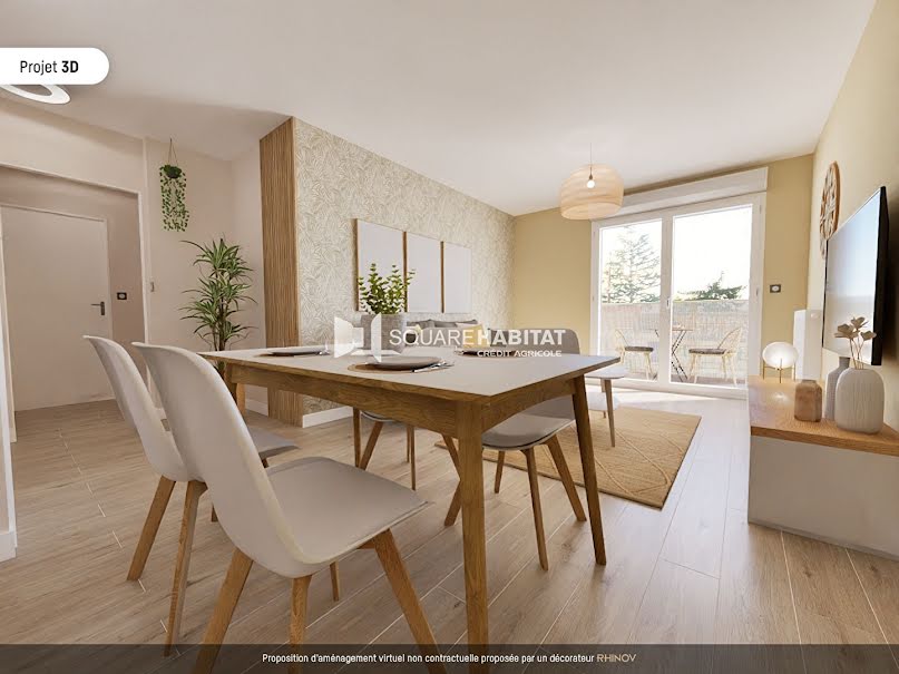 Vente appartement 3 pièces 57.23 m² à Saint-sebastien-sur-loire (44230), 181 900 €