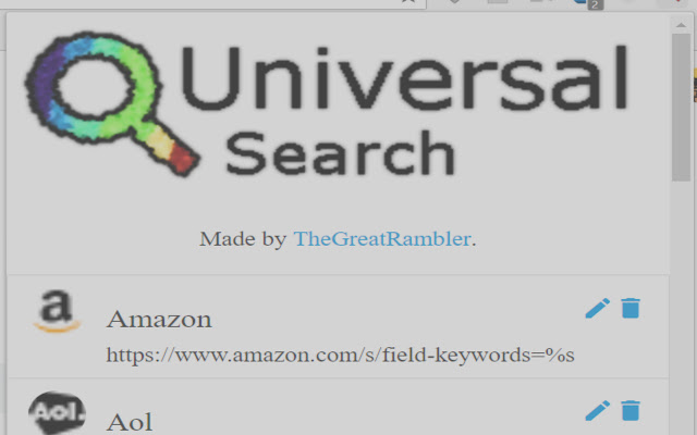 Universal Search