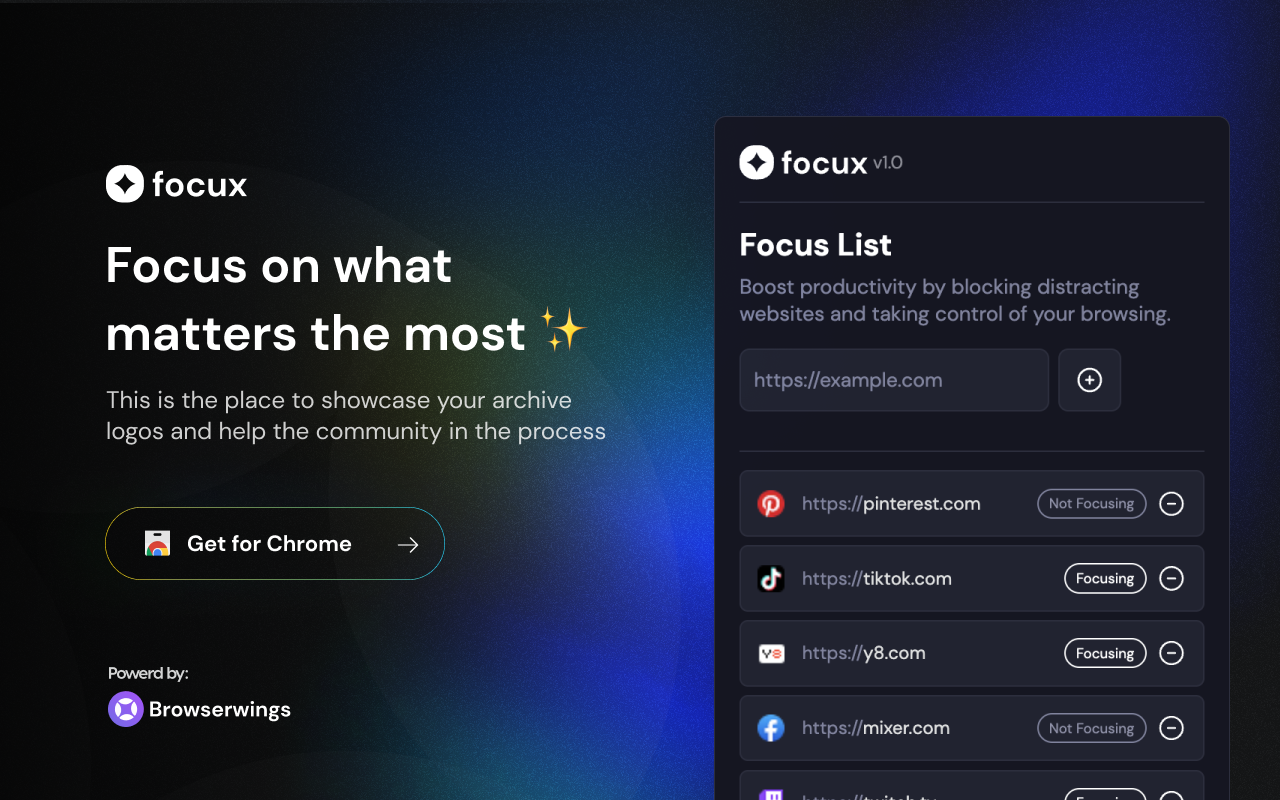 Focux: Focus On What Matters Most Preview image 2