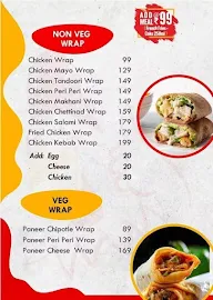 Chicken Affair menu 5