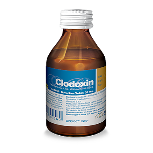 Metoclopramida + Vitamina B6 Clodoxin 1-10 Mg/Ml Gotas X 30 Ml PlusAndex 1-10 mg/mL Gotas x 30 mL