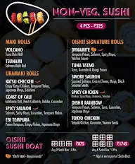 Oishii Wok menu 2