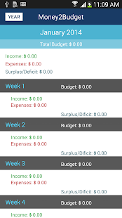 Money2Budget Screenshots 1