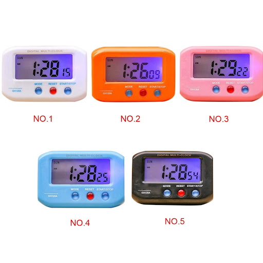 Title 1, 120A Portable Electronic Clock with Luminous Di...
