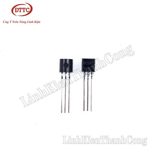 Bộ 2 Chiếc Bc547 Transistor Npn 0.1A 45V To92