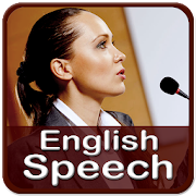 Speech in English  Icon