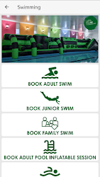Tendring Leisure user experience view screenshot