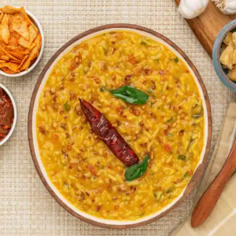 Dal Khichdi Tadka - Spicy