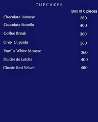 Sugar Therapy menu 1
