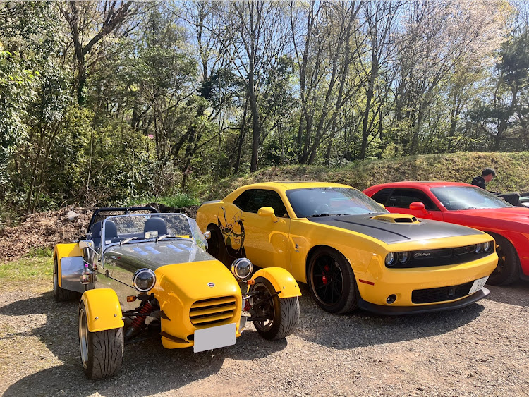 チャレンジャーのスキャットパックシェイカー・アメ車好きと繋がりたい・関西舞子サンデー・かじやの里メッセみきに関するカスタム事例の投稿画像3枚目