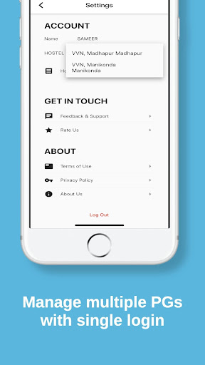 Cloud PG - Paying Guest Management App