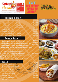 Spicy Flames menu 4