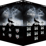 Cover Image of ダウンロード AppLock Theme Night Wolf 1.0.0 APK