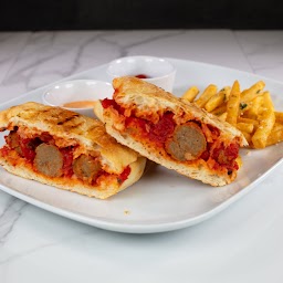 Homemade Meatball Sandwich