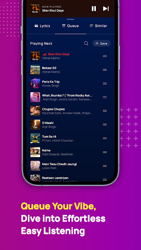 Screenshot Gaana Music: Mp3 Song, Radio