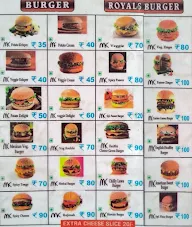 Mr. King Burger menu 1