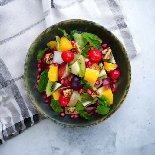 Exotic Fruit Nut Salad