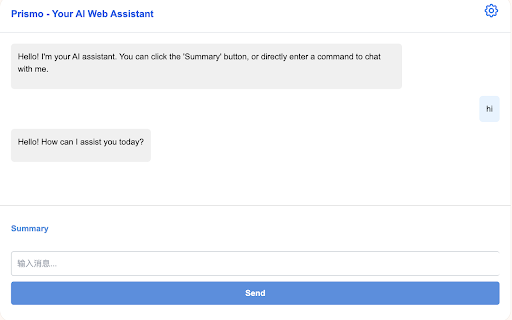 Prismo - Your AI Web Assistant