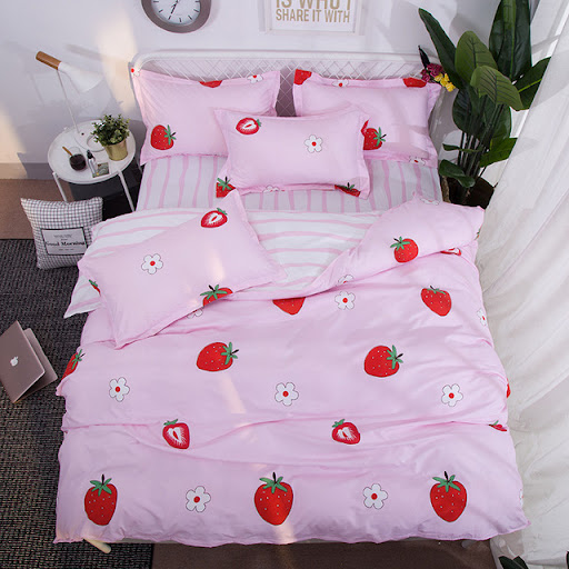 Title 1, Bed linen and quilt cover for restful sleep. En...