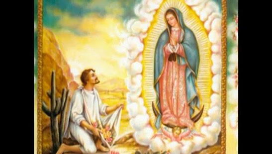 la virgen con juan diego - náhled