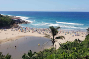 Uvongo Beach on the KZN south coast remains closed after a sewage spill last week. File image.