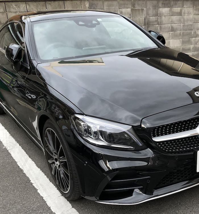 Cクラス クーペの台風で壊れたCクーペ  乗り換え新型Cクーペに関するカスタム事例の投稿画像4枚目