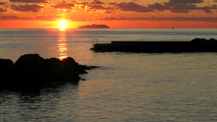 Olio su mare di ciubecca