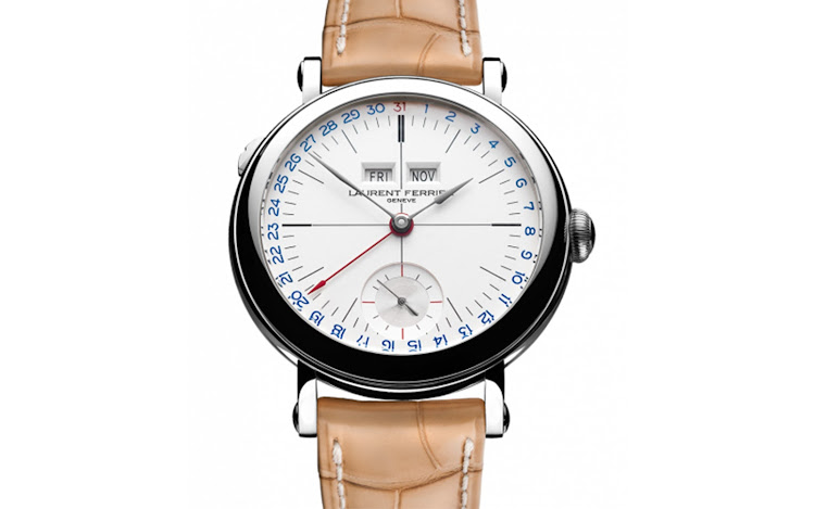 Laurent Ferrier Galet Annual Calendar Montre Ecole.