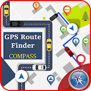 GPS Route Directions & Compass Navigation 1.2 Icon