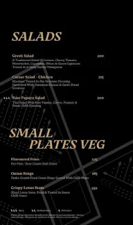 Geometry Gastropub menu 4