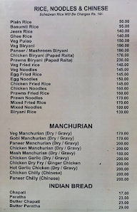 Vinayak Food Cafeteria menu 1