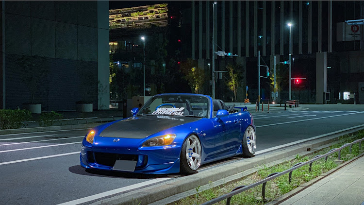 S2000のドライブ・オフ会・走行動画・夏休み・万松寺駐車場8階に関するカスタム事例の投稿画像1枚目