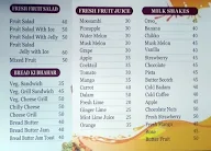 Udupi Juice Cafe menu 3