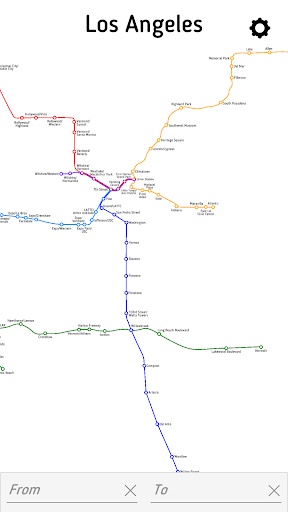 Los Angeles Metro Rail Subway