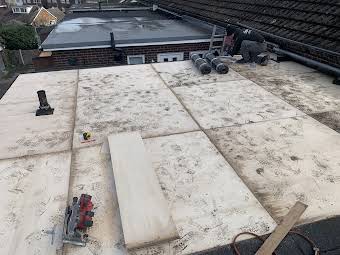 Flat roof installation  album cover