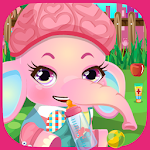 Baby Elephant Care Kids Game Apk