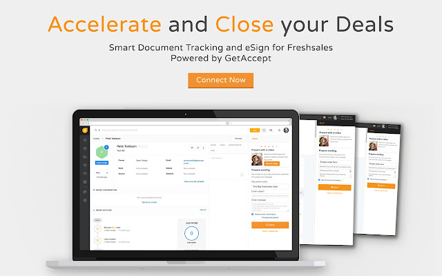 Freshsales eSignatures by GetAccept